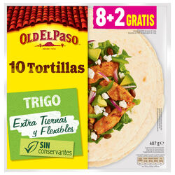 Tortilla de trigo OLD EL PASO 8uds
