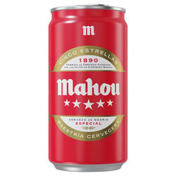 Cerveza Cinco Estrellas MAHOU 25cl
