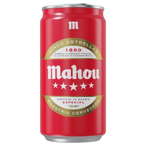 Cerveza Cinco Estrellas MAHOU 25cl image number