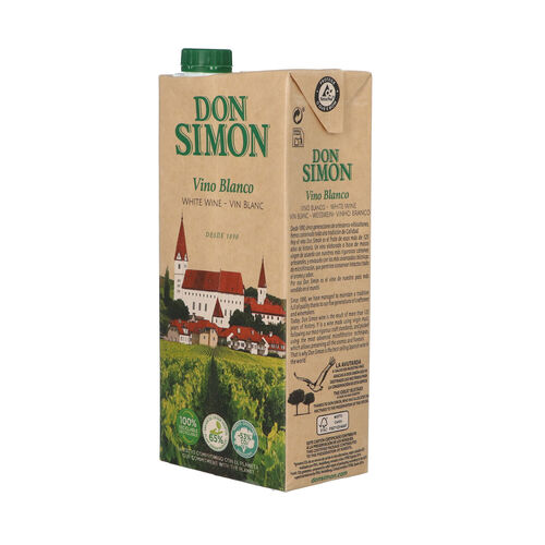 Vino blanco DON SIMON brik 1L image number