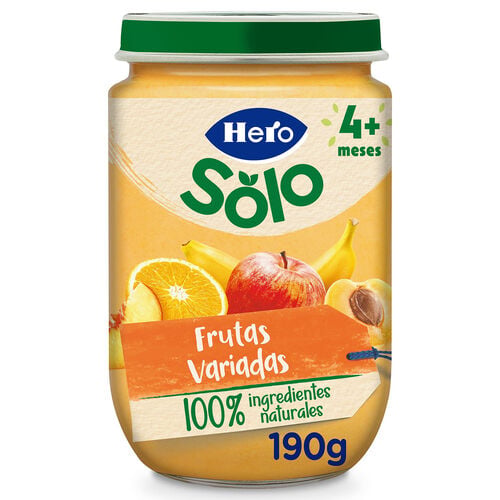 Tarrito frutas variadas HERO 190g image number