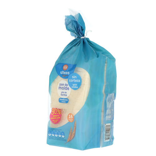 PAN DE MOLDE SIN CORTEZA ALTEZA 450g image number