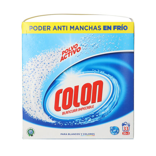 DETERGENTE EN POLVO COLON 30+3 CACITOS image number