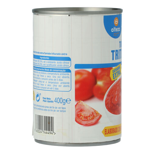 TOMATE ALTEZA TRITURADO 400g image number