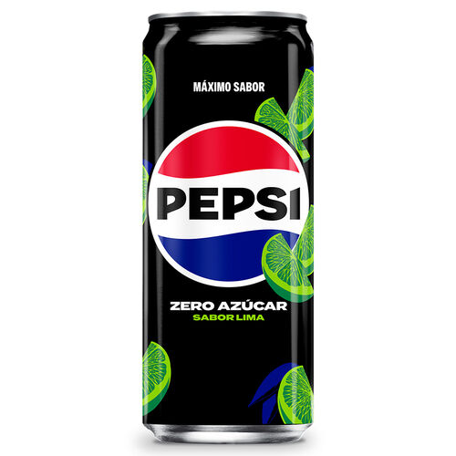REFRESCO DE COLA SIN AZUCAR SABOR LIMA PEPSI MAX 33cl image number