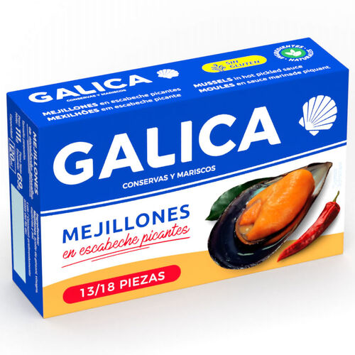 Mejill&oacute;n GALICA picante 111g image number