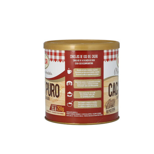 Cacao Puro sin az&uacute;car VALOR 250g image number