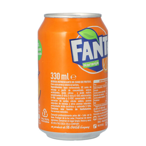FANTA NARANJA LATA 33cl image number