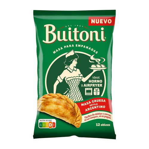 MASA PARA EMPANADILLAS ESTILO ARGENTINA BUITONI 350g image number