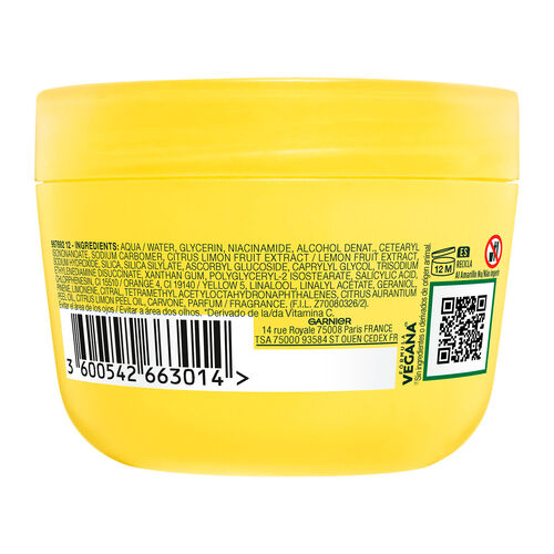 Crema sorbete hidratante antimanchas Vitamina C GARNIER 85ml image number
