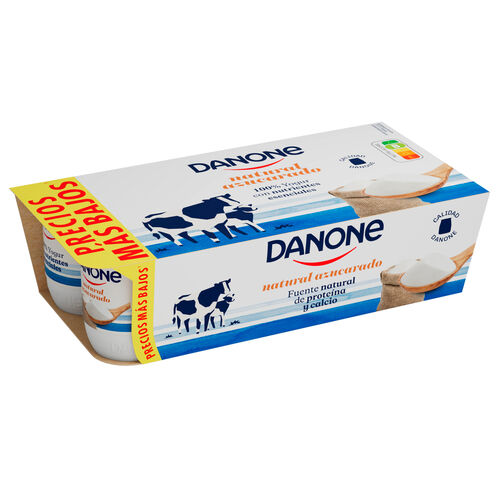 Yogur azucarado DANONE 8x120g image number