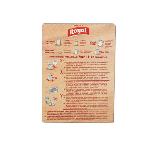 FLAN ROYAL CARAMELO DOBLE 10 RACIONES 233g image number