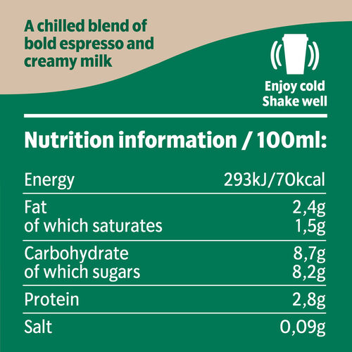 CAFFE LATTE STARBUCKS 220ml image number
