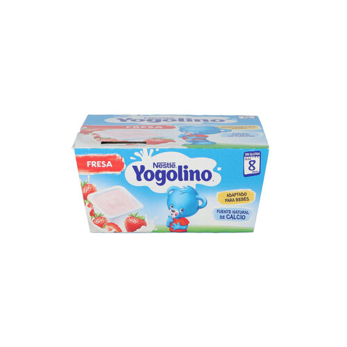 YOGOLINO fresa NESTL&Eacute; 4x100g image number