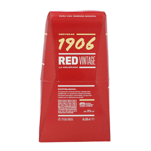 Cerveza 1906 red vintage 33cl pack 6 botellas image number