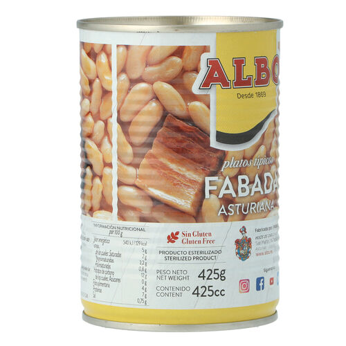 Fabada ASTURIANA ALBO lata 425g image number