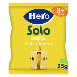 Puffs de maiz y avena solo HERO 25g