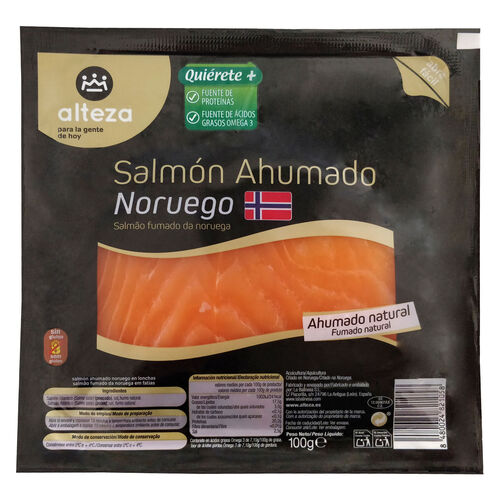 SALMON AHUMADO ALTEZA 100g image number