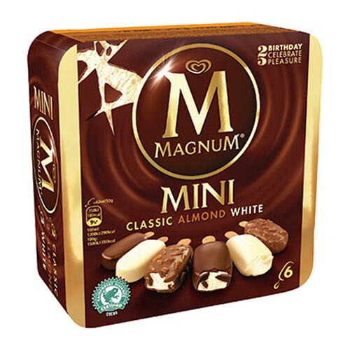 HELADO MINI BOMBON SURTIDO MAGNUM 6+2 GRATIS image number