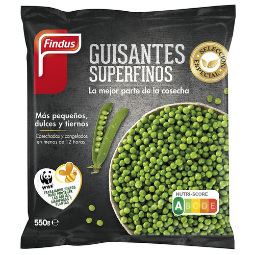 Guisante superfino congelado FINDUS 550g image number