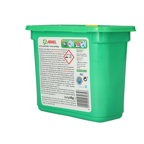 DETERGENTE CAPSULAS ARIEL PODS 3 EN 1 ALPES 19 LAVADOS image number
