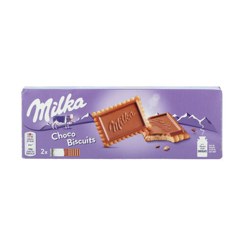 Galletas con chocolate choco biscuits MILKA 150g image number