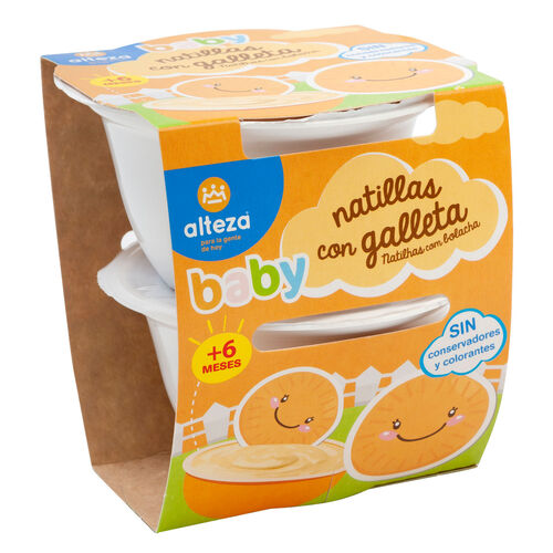 NATILLA GALLETA ALTEZA PACK 2x100g image number