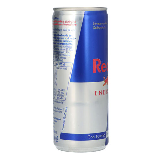 Bebida energ&eacute;tica RED BULL lata 250ml image number