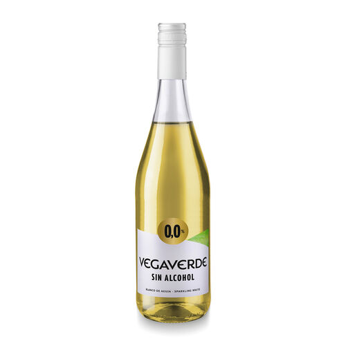 VINO BLANCO SIN ALCOHOL 0,0 VEGAVERDE 75cl image number