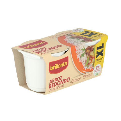 Arroz BRILLANTE redondo XL pack2x200g image number