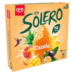 Helado polo Solero Exotic NESTL&Eacute; 3x390ml