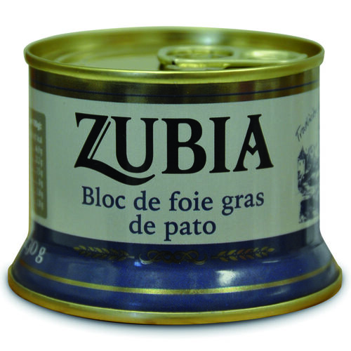 BLOC FOIE GRAS PATO ZUBIA 130g image number