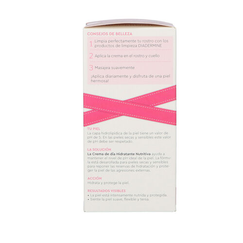 CREMA DIA DIADERMINE HIDRATANTE NUTRITIVA PIELES SECAS Y SENSIBLES 50ml image number