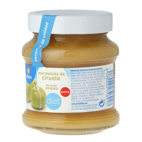 MERMELADA 0% CIRUELA ALTEZA 280g. image number