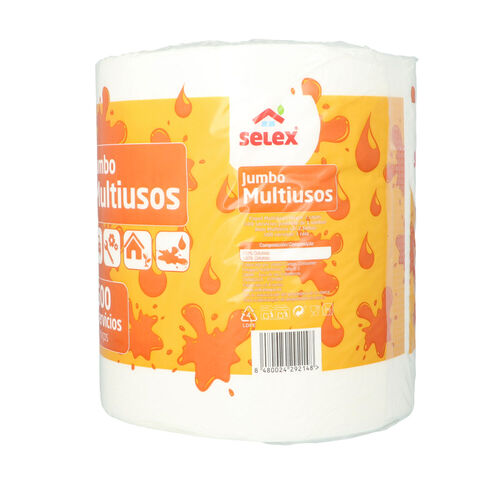 Rollo papel SELEX multiusos 125 metros image number
