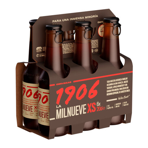 Cerveza 1906 XS 6x20cl image number