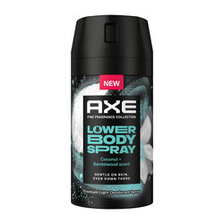 Desodorante Lower Body Spray aroma coco y s&aacute;ndalo AXE 100ml