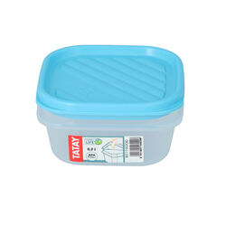 TUPPER CUADRADO TATAY AZUL 300ml