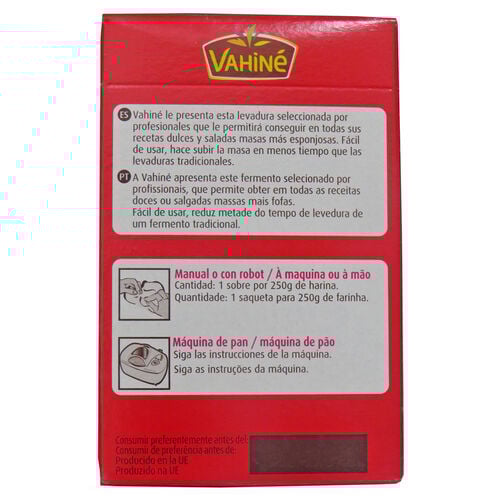 LEVADURA PANADERIA VAHINE 4uds image number