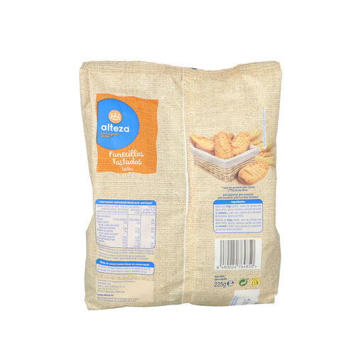 PANECILLOS ALTEZA NATURAL 225g image number