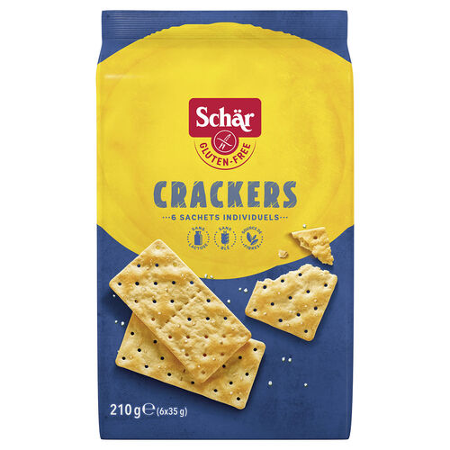CRACKERS SIN GLUTEN SCHAR PACK 6x35g image number