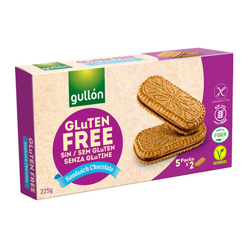 Sandwich sin gluten GULL&Oacute;N 225g image number