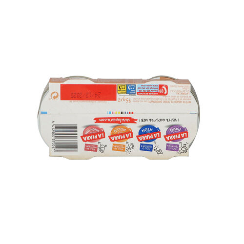 Pat&eacute; suave LA PIARA pack 2x75g image number