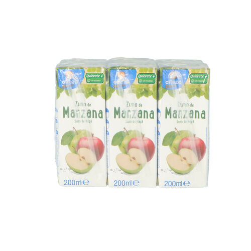 Zumo de manzana 100% ALTEZA 6x200ml image number