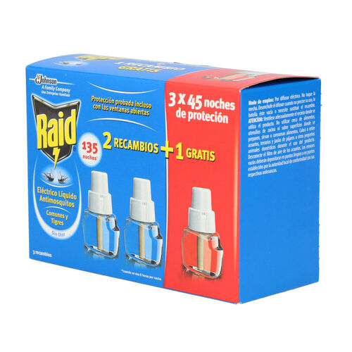 Insecticida electrico liquido recambio RAID 2 x 45 noches image number