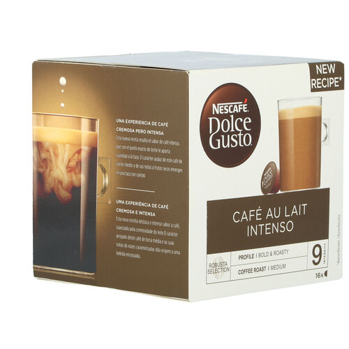 CAFE DOLCE GUSTO CON LECHE INTENSO 16 CAPSULAS image number