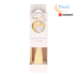 SET DE CEPILLO+PEINE PINGÜI