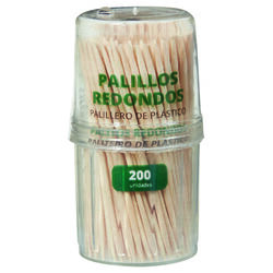 PALILLO REDONDO 200uds