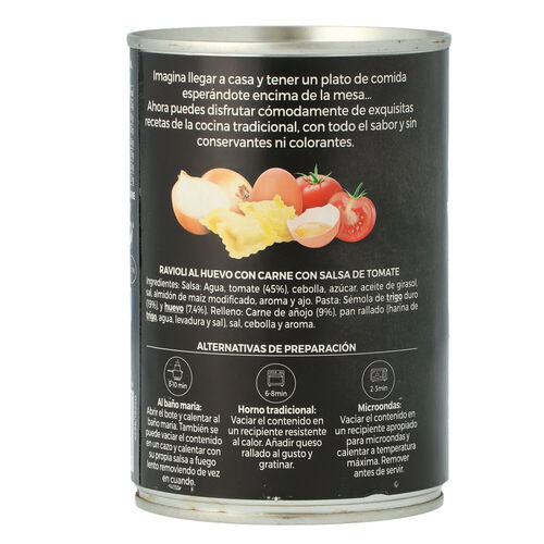RAVIOLI SALSA HERO LATA 420g image number