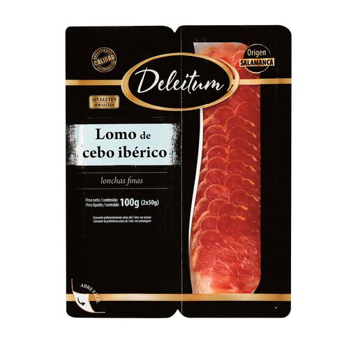 Lomo iberico Cebo DELEITUM pack 2x50g image number